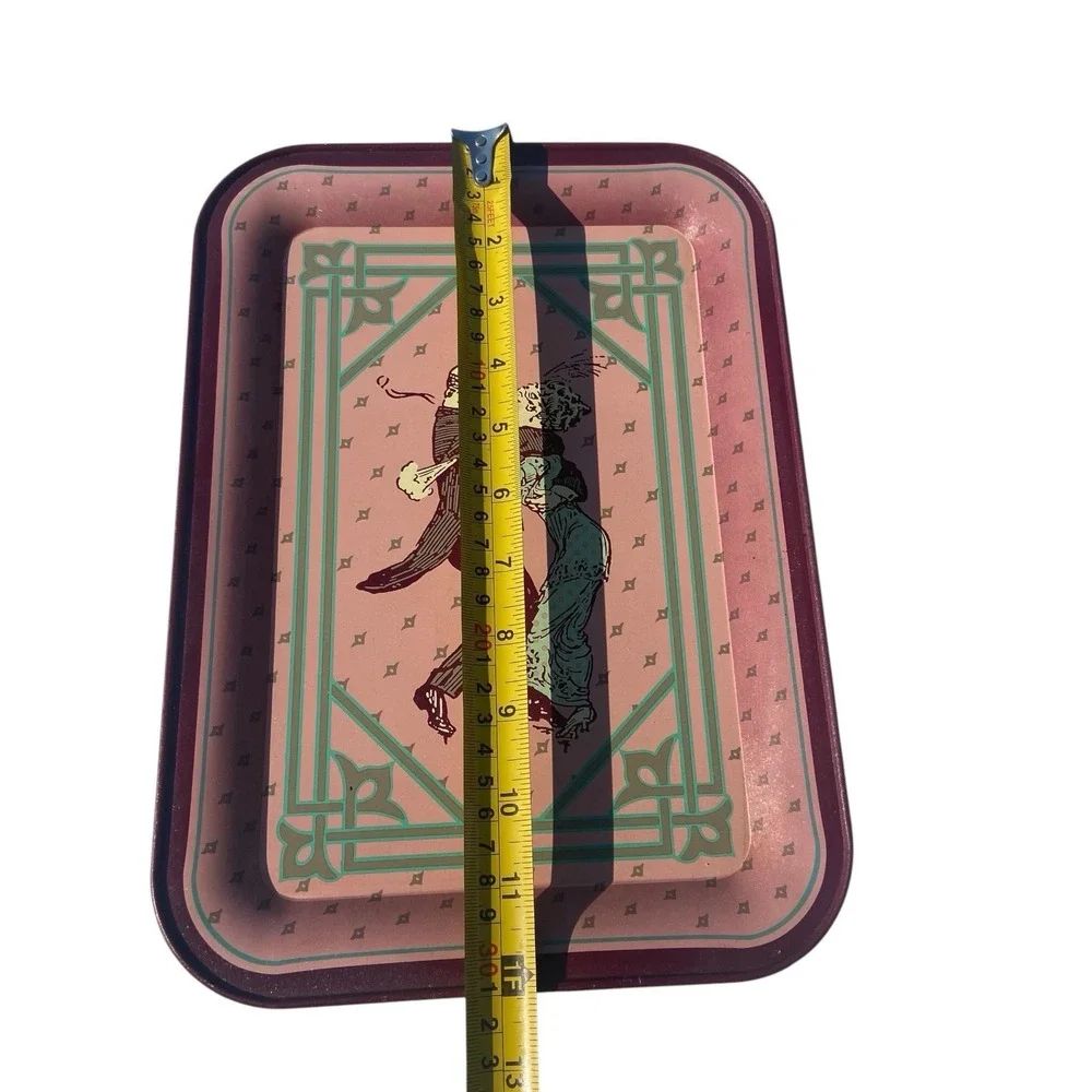 Armstrong Carpet 1983 1st Edition Collectors Series Metal Tray Retro Advertising
